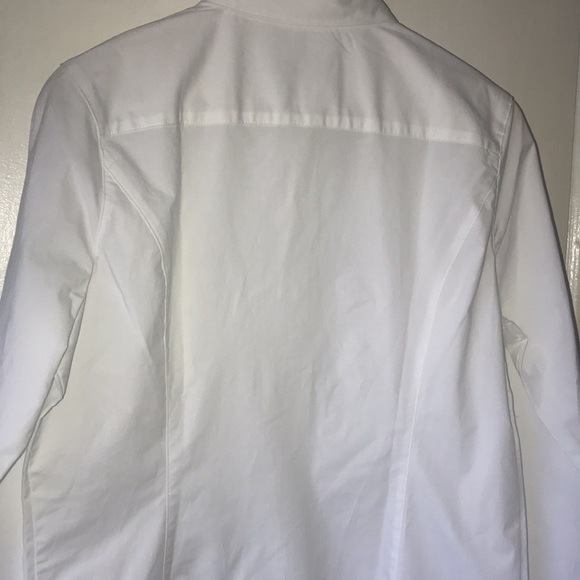 Dickies Girls XL Long White Sleeve Shirt NWT - Picture 12 of 15